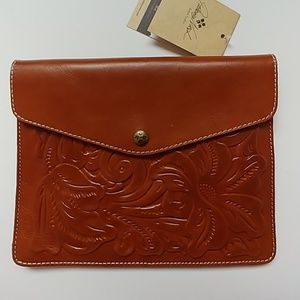 Patrica Nash Handcrafted Italian Leather Clutch